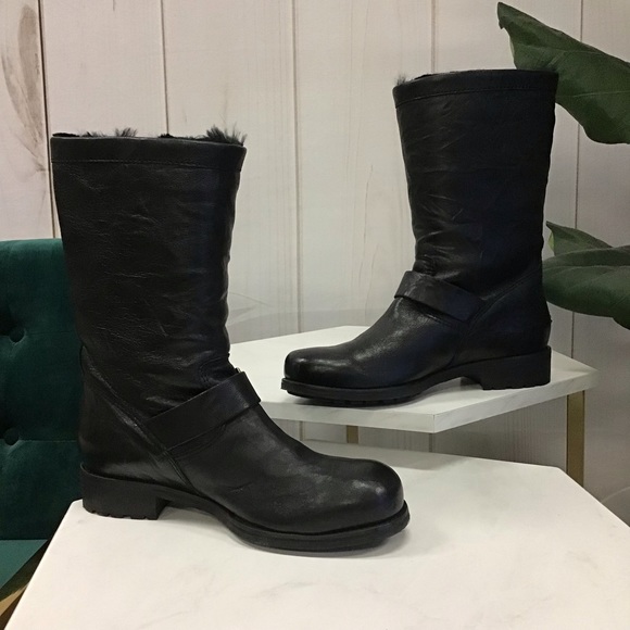 Jimmy Choo Bike Leather Boot - Picture 3 of 7